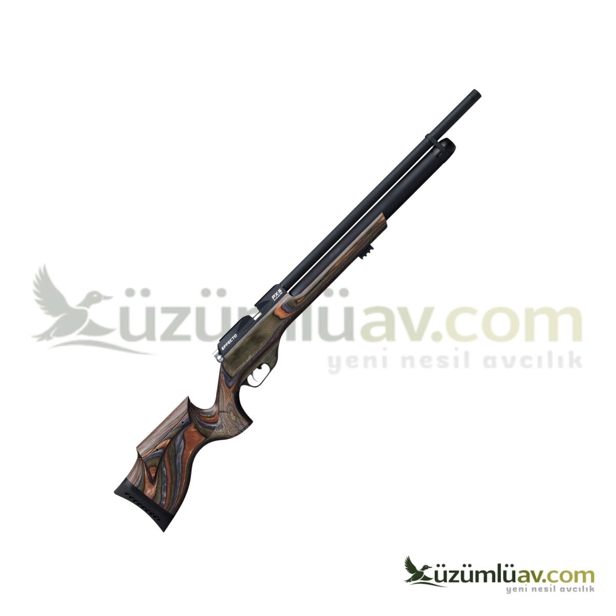 Huğlu Effecto PX-5 Pro Lamine Yeşil LW Pcp Havalı Tüfek - 6.35 mm