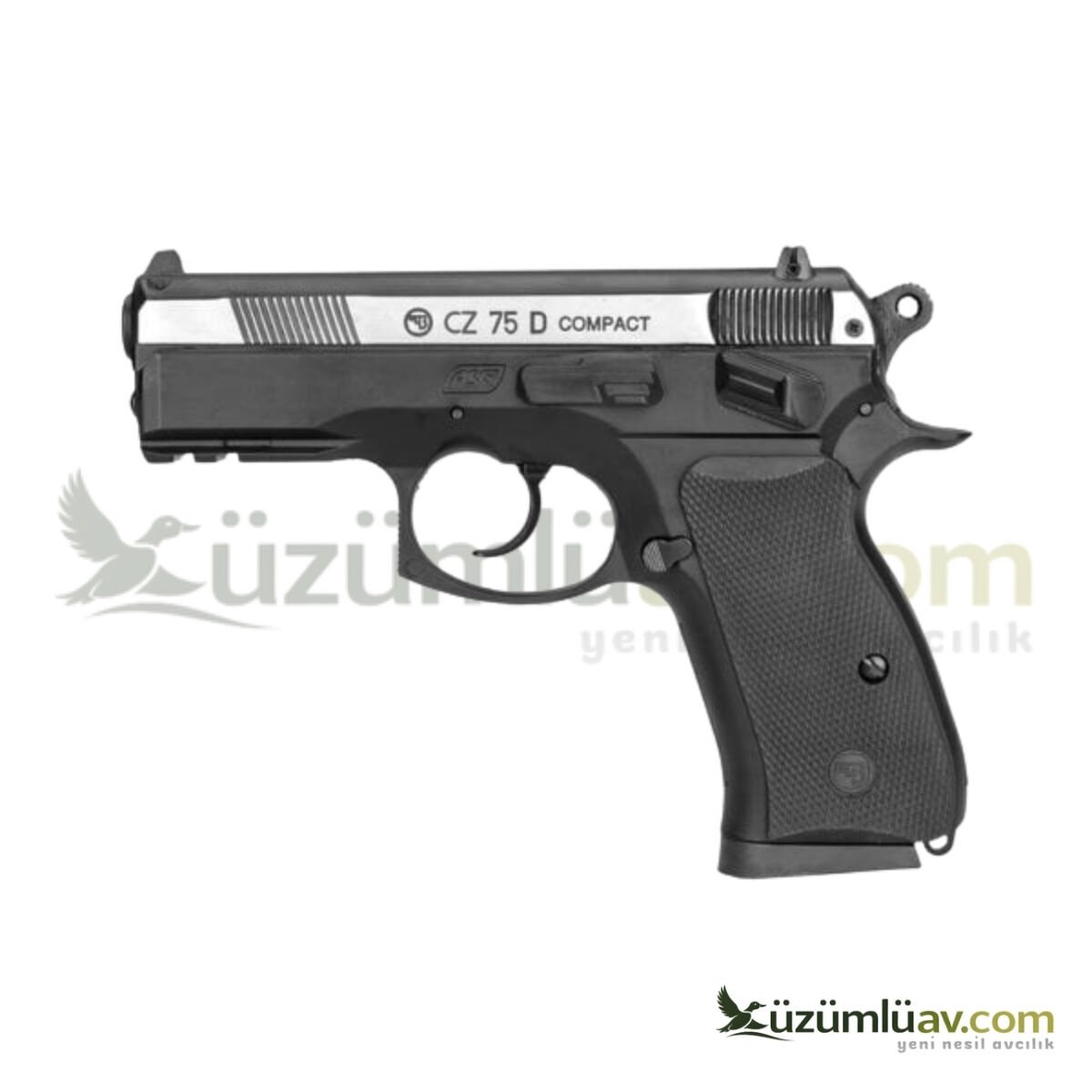 ASG CZ 75 D Compact Çift Renk Havalı Tabanca - 4.5 mm