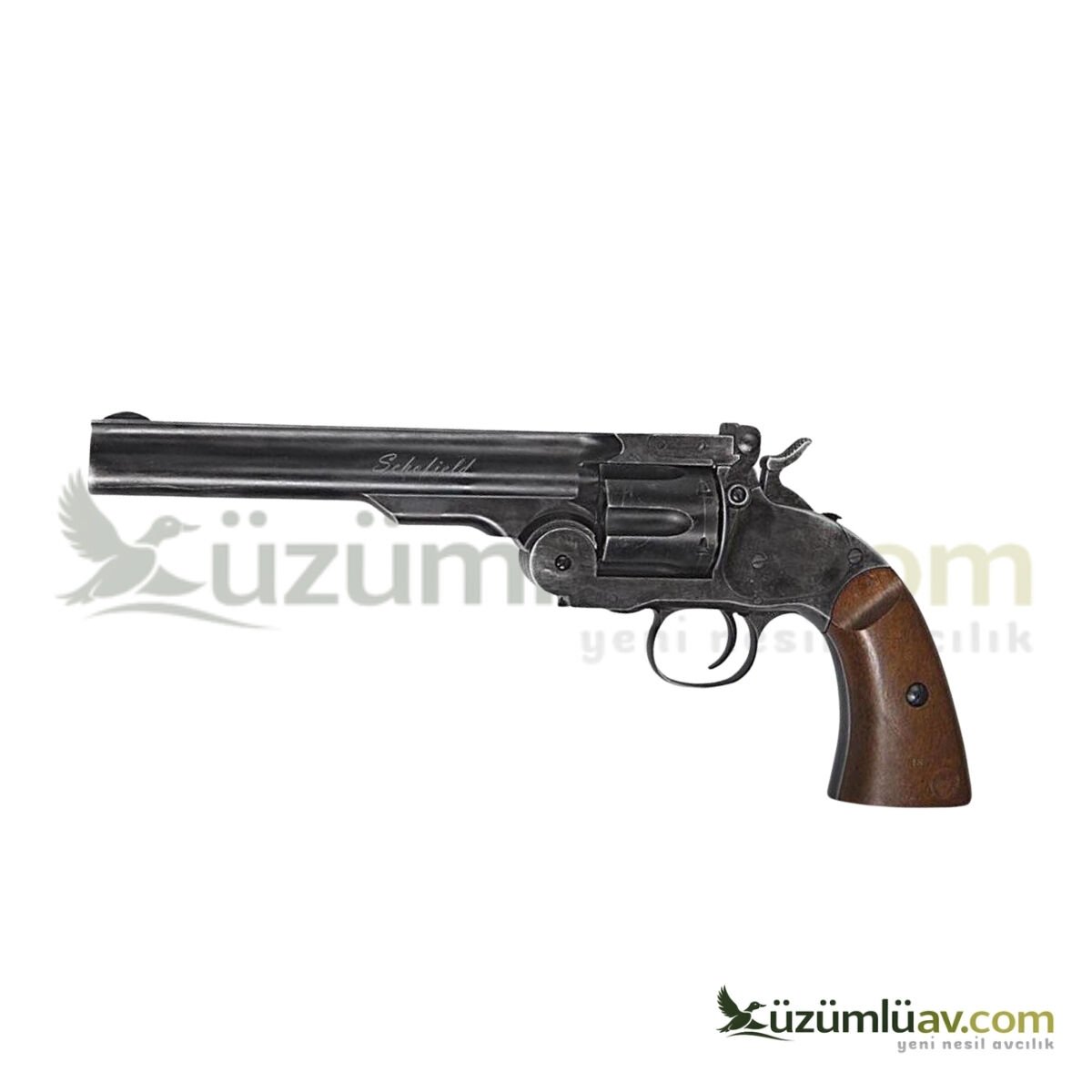ASG Schofield 6'' Siyah Havalı Tabanca - 4.5mm (Pellet)