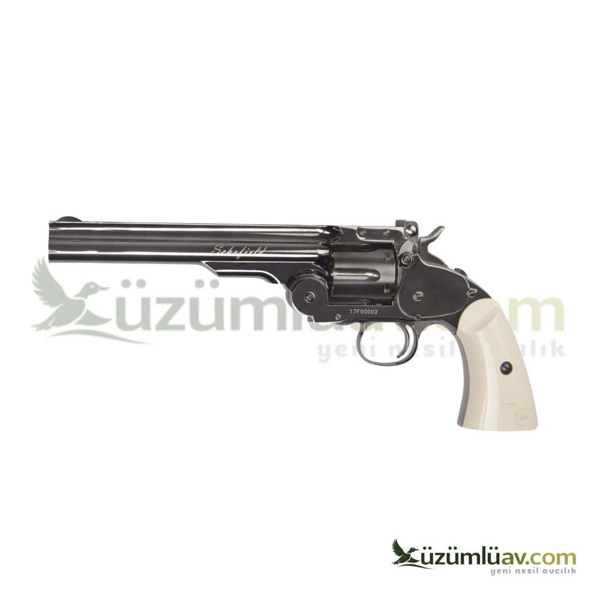 ASG Schofield 6'' Füme Havalı Tabanca - 4.5mm (Pellet)