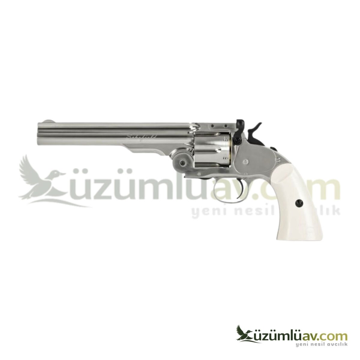 ASG Schofield 6'' Silver Havalı Tabanca - 4.5mm (Pellet)