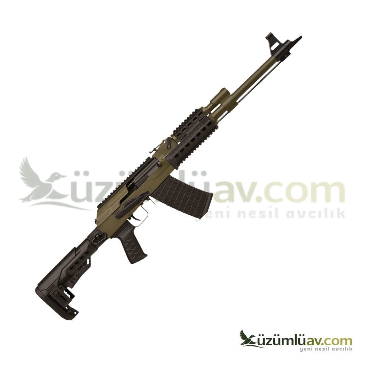 Sniper SN-12 Taktikal Haki Şarjörlü Otomatik Av Tüfeği - 12 Cal