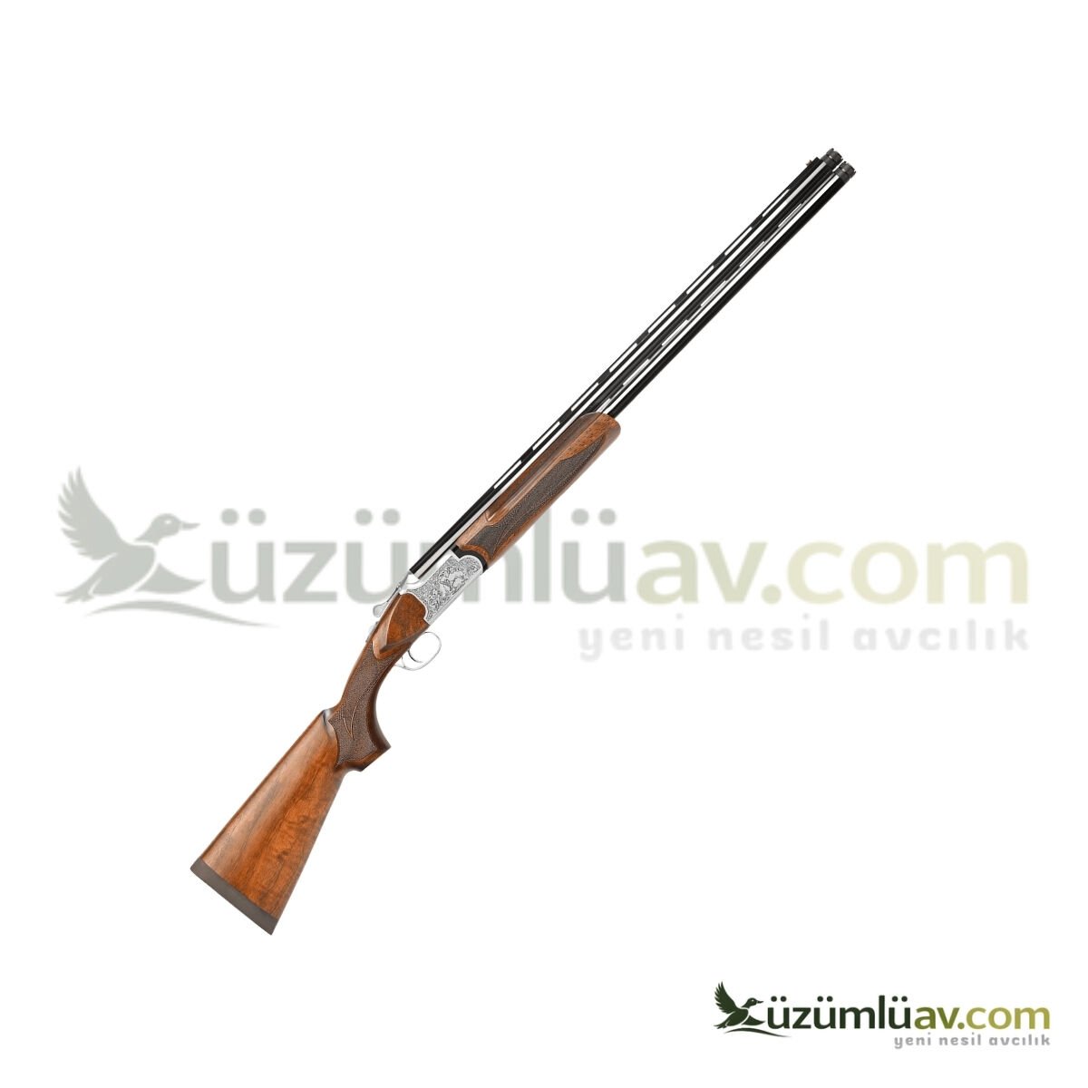 Kral Arms Tundra Beyaz TW0003 Ahşap Ejektörlü Süperpoze Av Tüfeği - 12 Cal