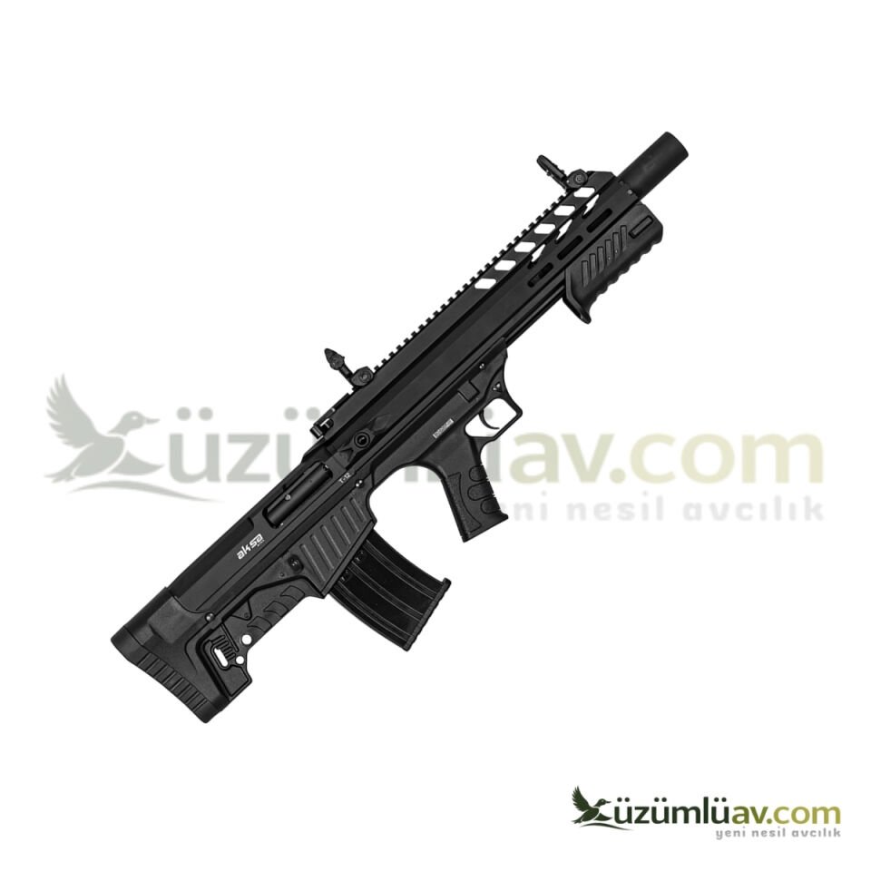 Crossfire T-12 Bullpup Siyah Çift Sistem Av Tüfeği - 12 Cal -  (Otomatik+Pompalı)
