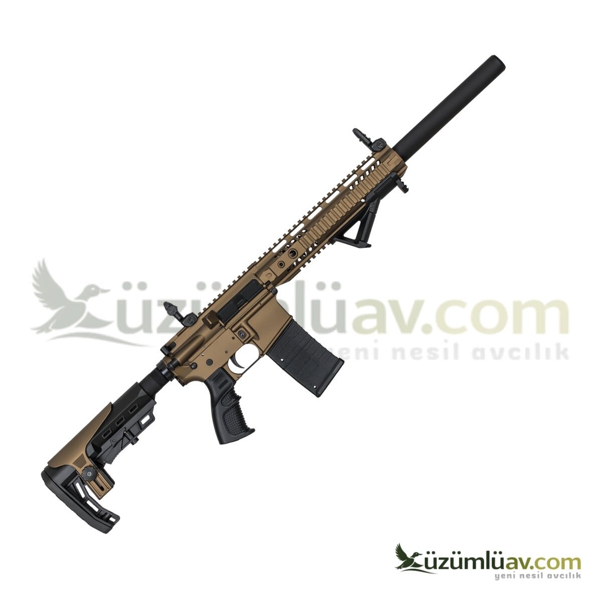 Crossfire T-14 Eskitme Bronz Şarjörlü Otomatik Av Tüfeği - 36 Cal
