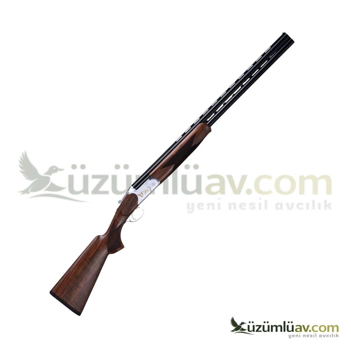 Huğlu 103 CE Beyaz Süperpoze Av Tüfeği - 12 Cal