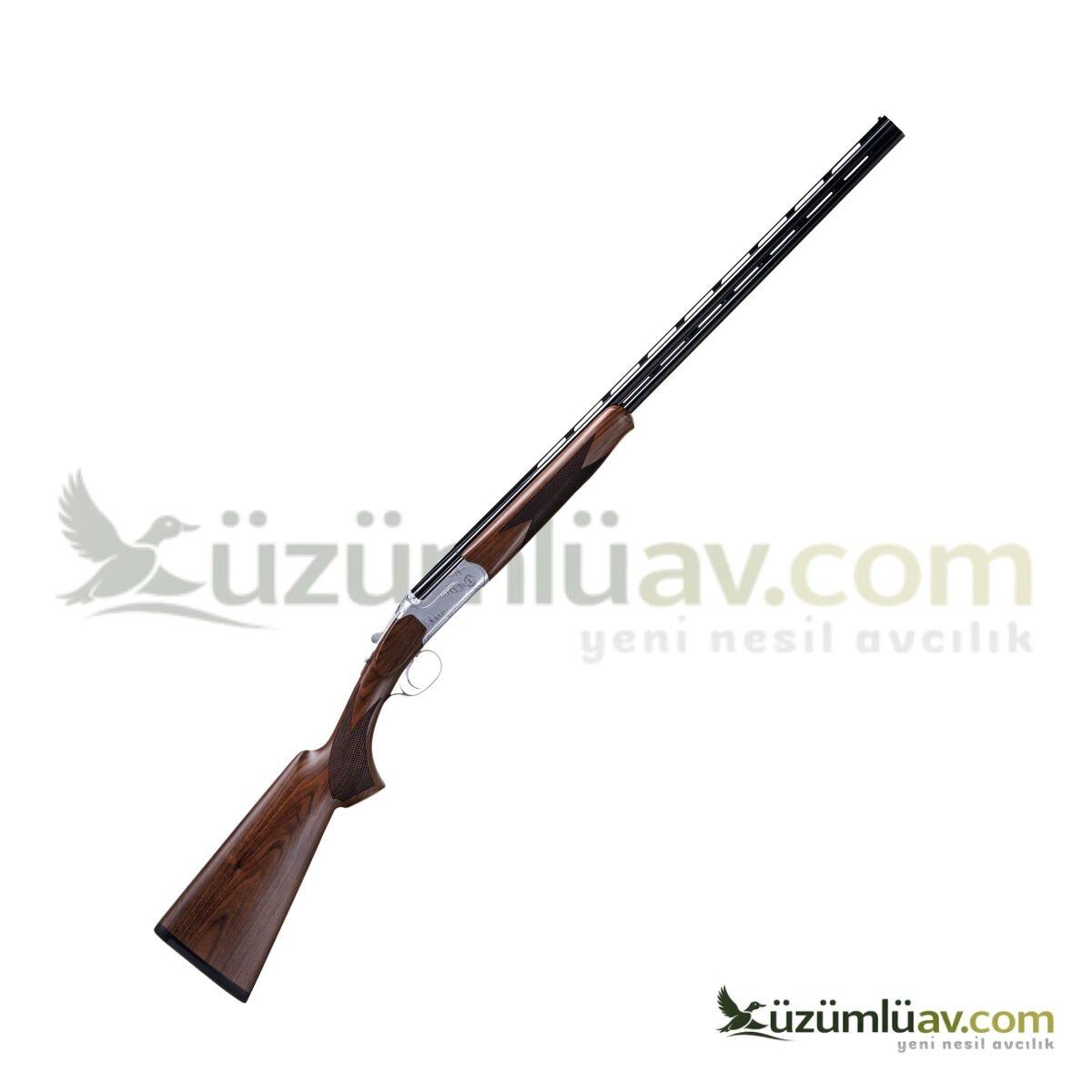 Huğlu 103 DE Mini Beyaz Süperpoze Av Tüfeği - 36 Cal