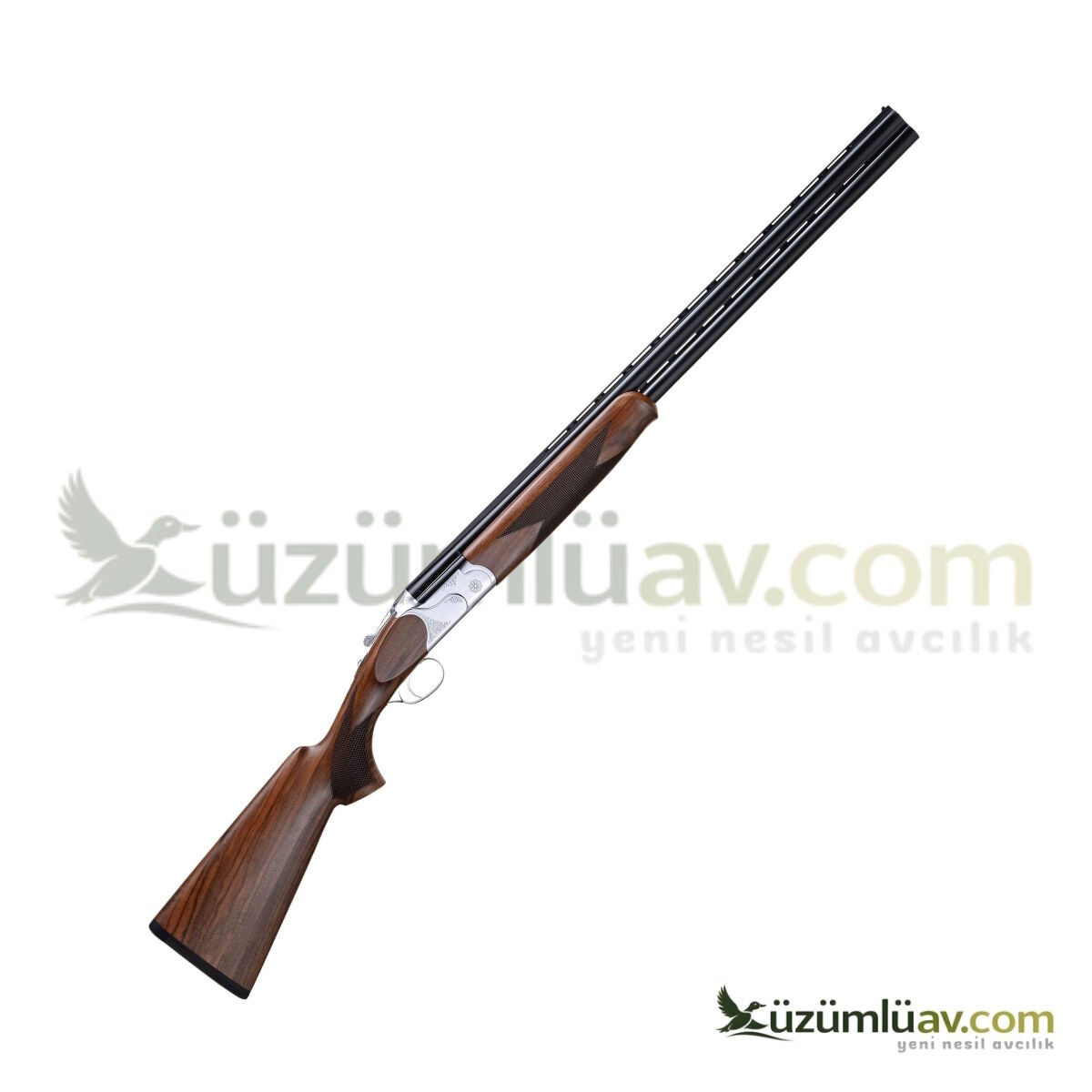 Huğlu 103 DE Beyaz Süperpoze Av Tüfeği - 12 Cal