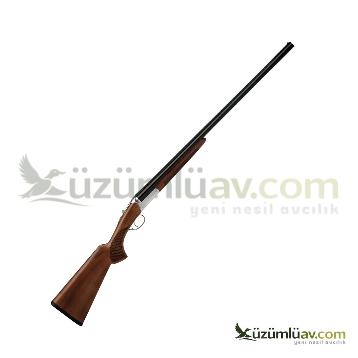Huğlu 200 A Beyaz Çifte Kırma Av Tüfeği - 12 Cal
