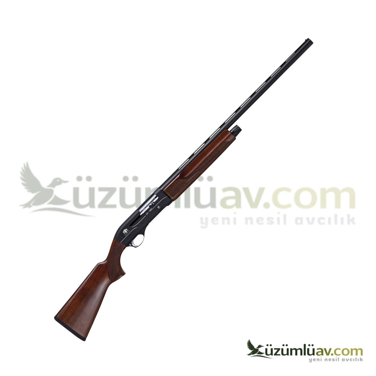 Huğlu G12 Ahşap Siyah Otomatik Av Tüfeği - 12 Cal