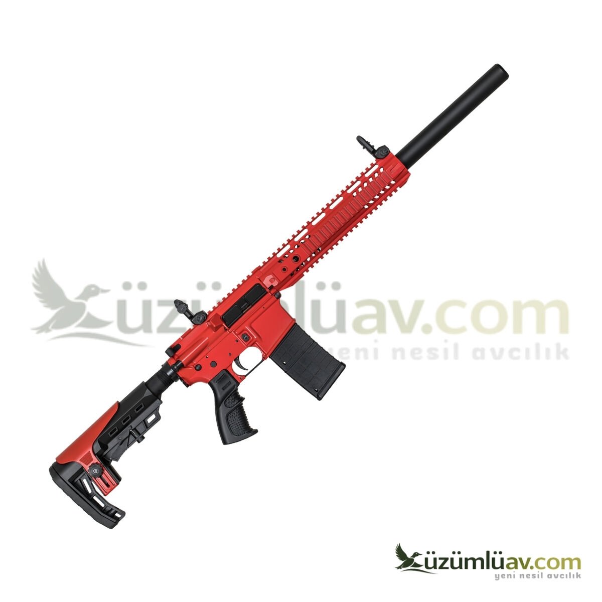 Crossfite T-14 Kırmızı Şarjörlü Otomatik Av Tüfeği - 36 Cal