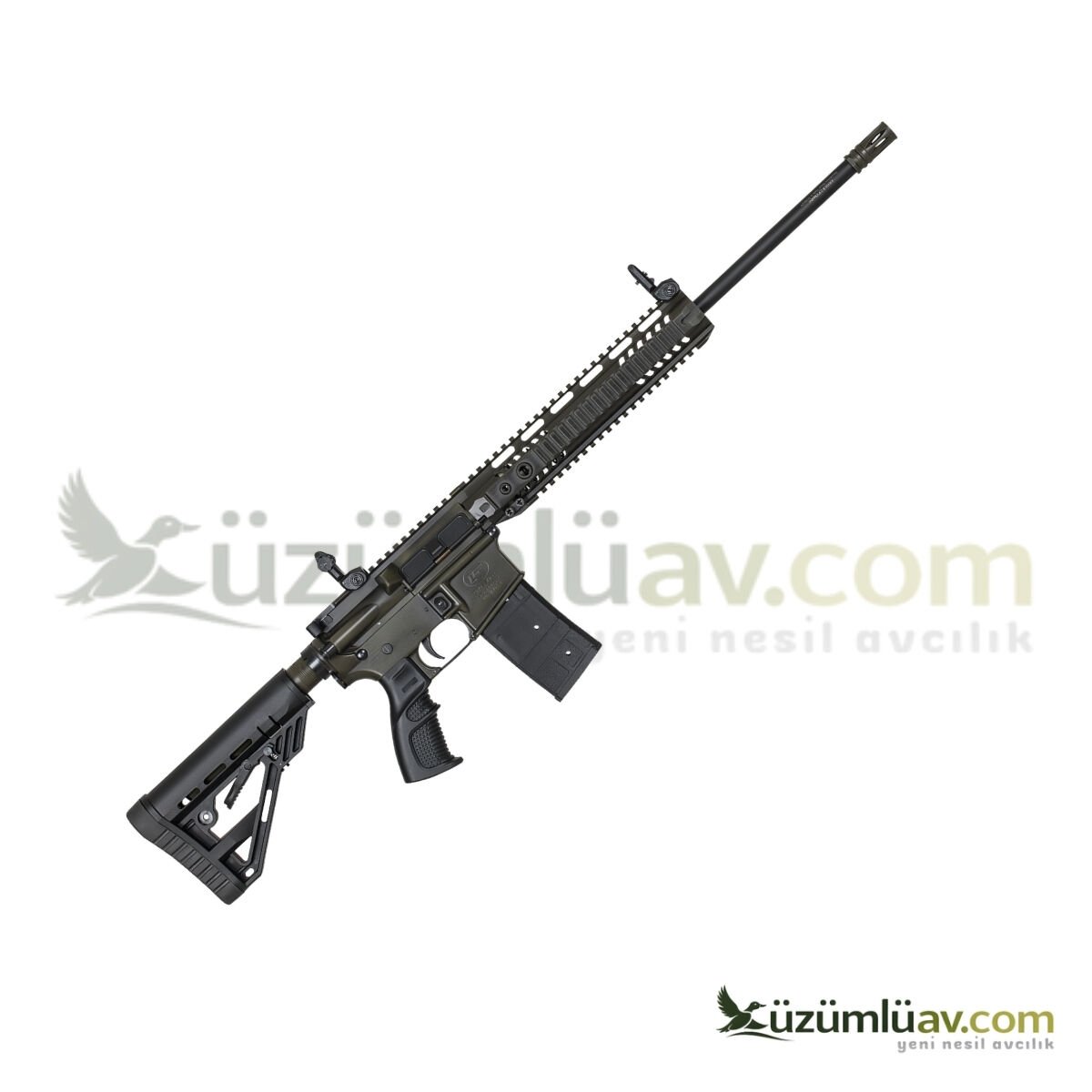 Crossfire T-14 Eskitme Yeşil Şarjörlü Otomatik Av Tüfeği - 36 Cal