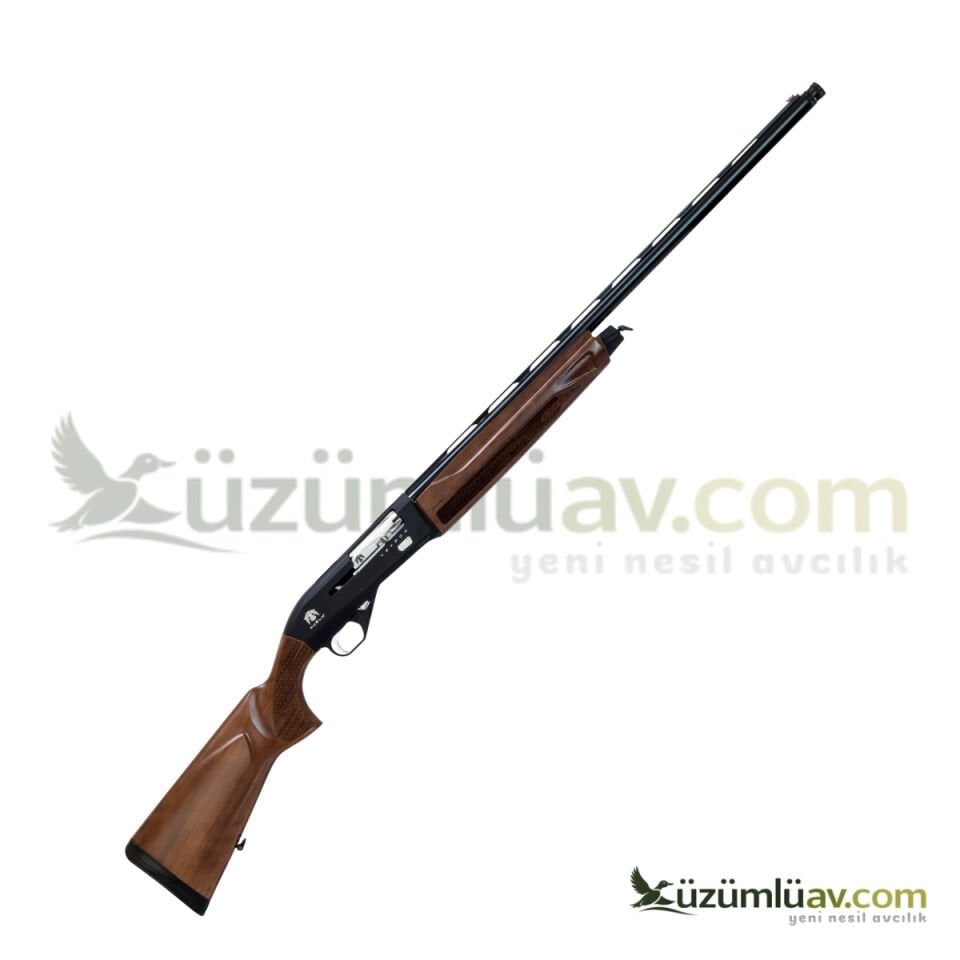 Huğlu Veyron Ahşap Siyah Otomatik Av Tüfeği - 12 Cal