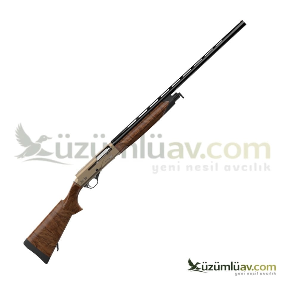 Aselkon X5 Pure Bronz Ahşap Otomatik Av Tüfeği - 12 Cal