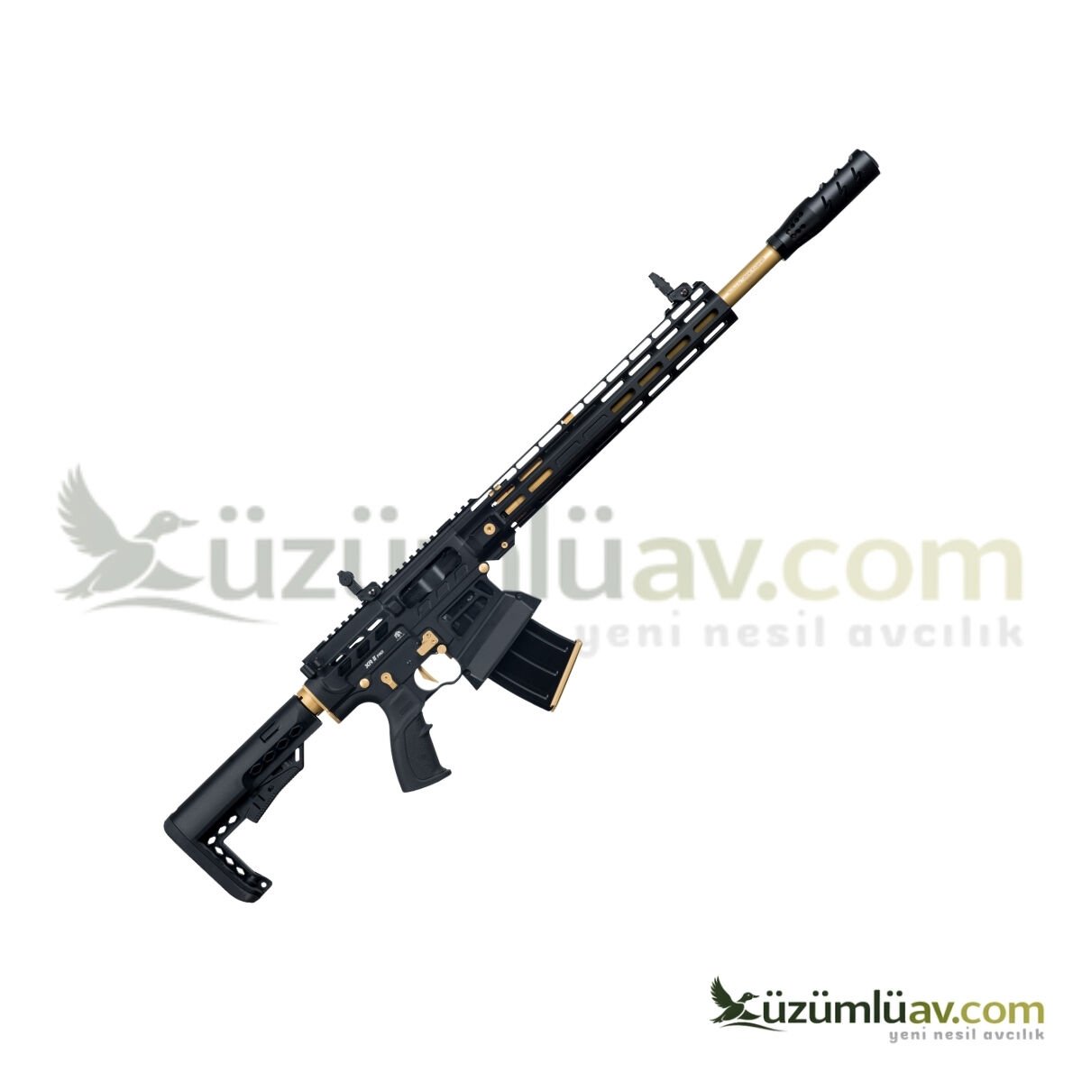 Huğlu XR-8 Pro Gold Şarjörlü Otomatik Av Tüfeği - 12 Cal