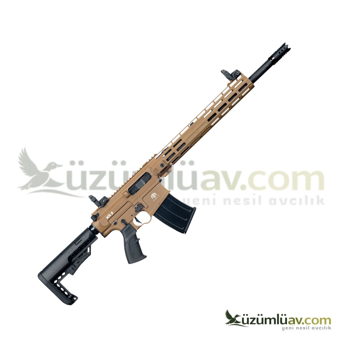 Huğlu XR-8 Troy Coyote Tan Şarjörlü Otomatik Av Tüfeği - 12 Cal