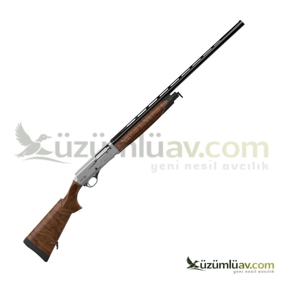 Aselkon X5 Silver Ahşap Otomatik Av Tüfeği - 12 Cal