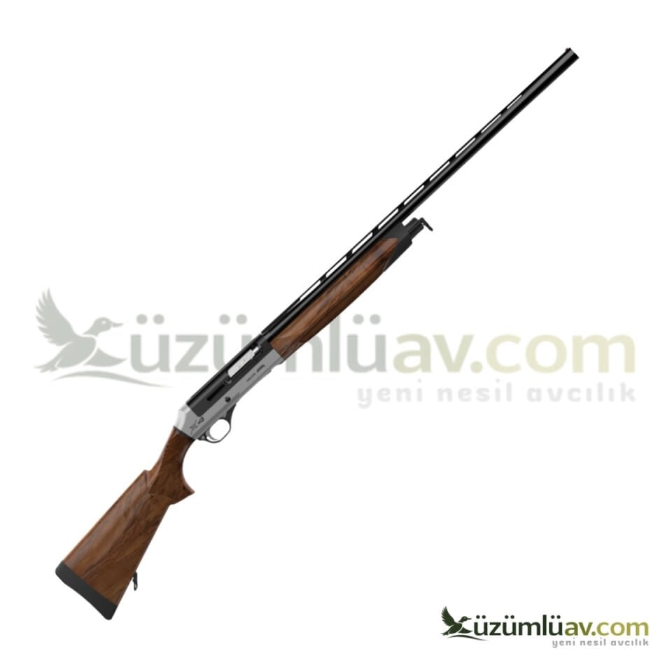 Aselkon X4 Silver Ahşap Otomatik Av Tüfeği - 12 Cal