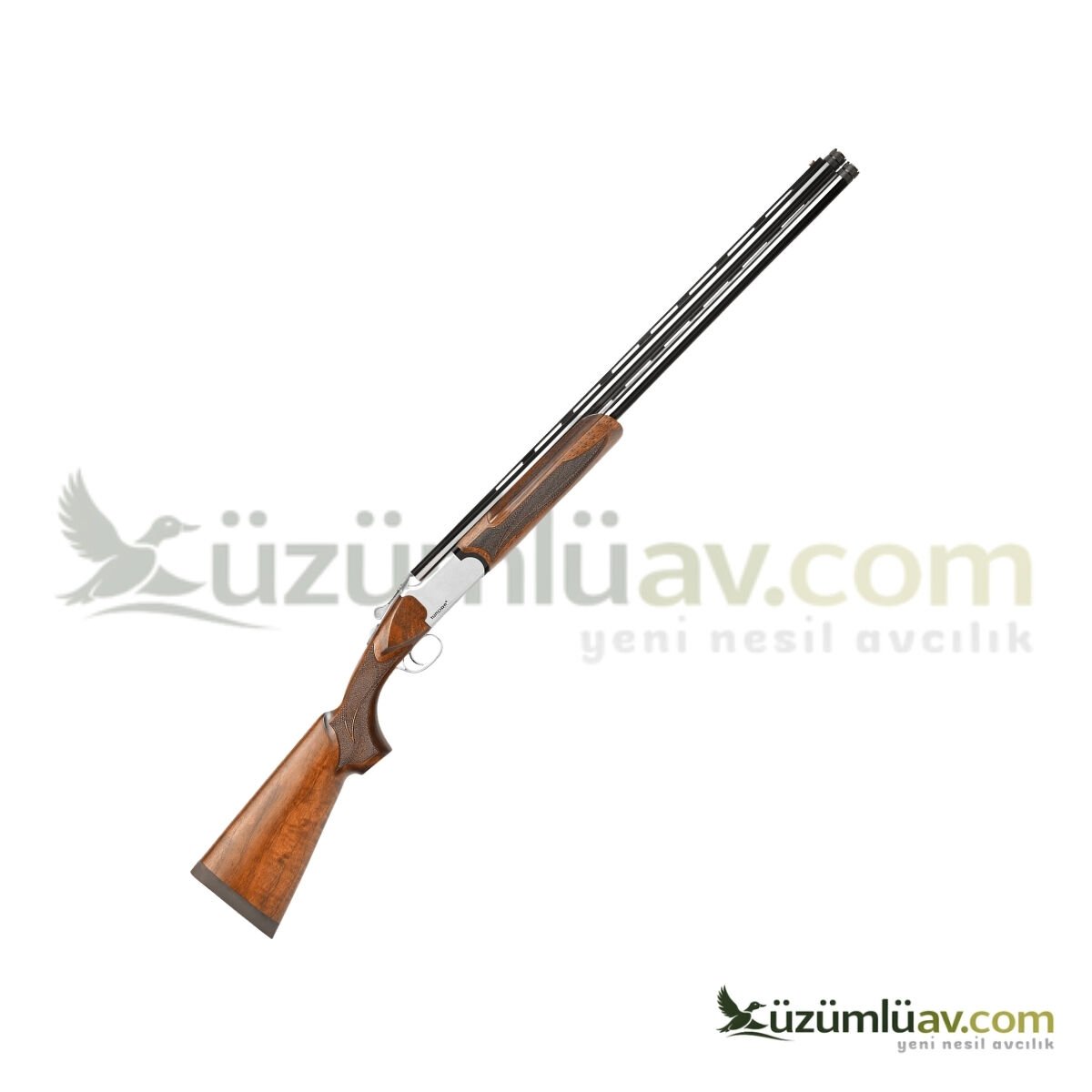 Kral Arms Tundra Beyaz TW0001 Ahşap Ejektörlü Süperpoze Av Tüfeği - 12 Cal