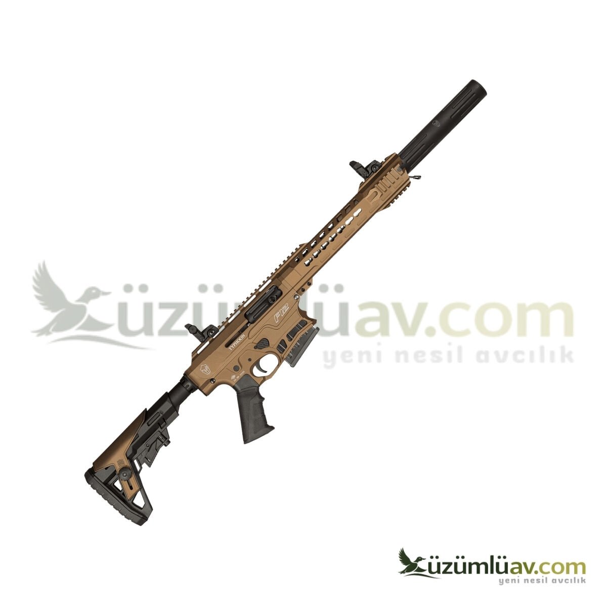 Typhoon F12 Bronz Şarjörlü Otomatik Av Tüfeği - 12 Cal