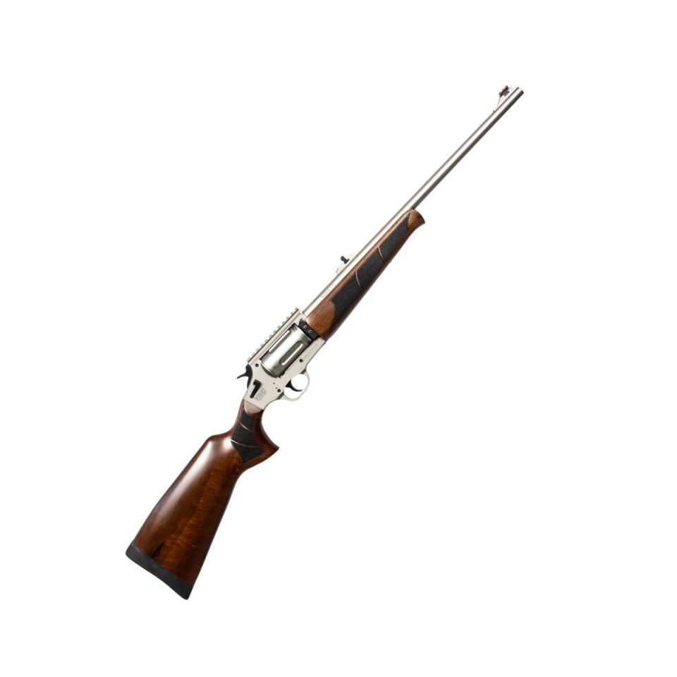 YNG ARMS RV-05 REVOLVER AHŞAP BEYAZ TOPLU AV TÜFEĞİ - 36 CAL