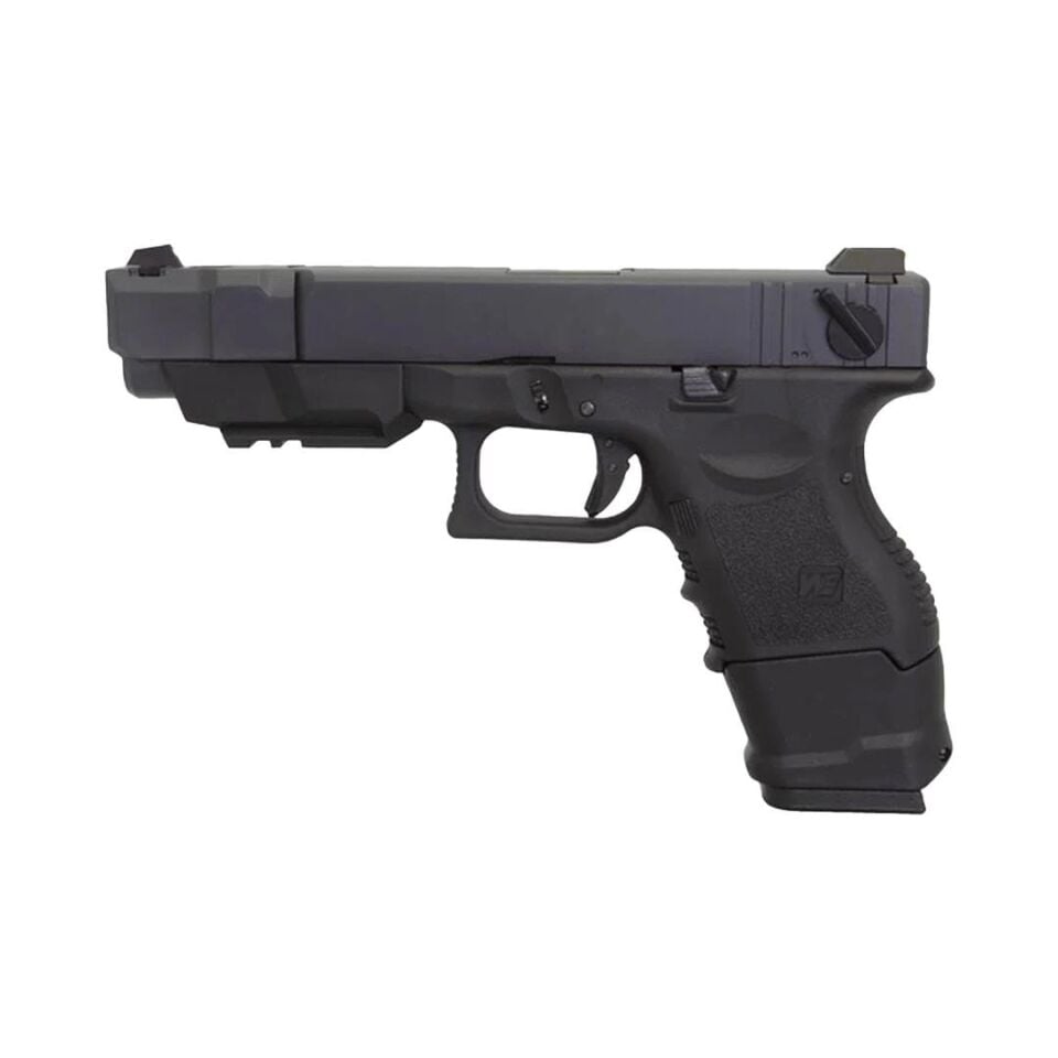 WE Glock 26C Airsoft Havalı Tabanca - 6mm - Green Gas