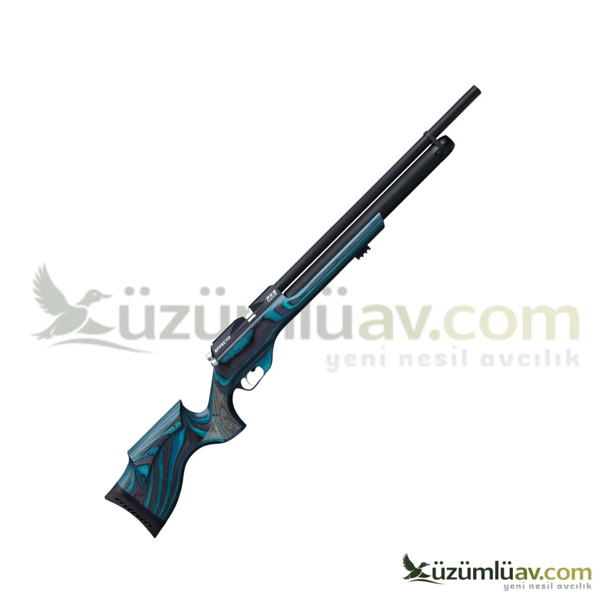 Huğlu Effecto PX-5 Pro Lamine Mavi LW Pcp Havalı Tüfek - 6.35 mm