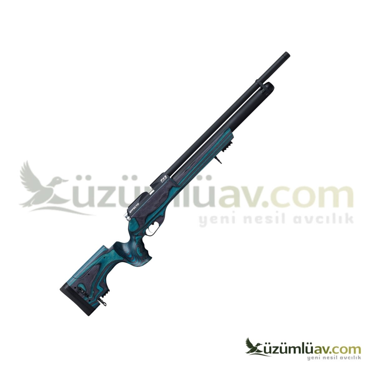 Huğlu Effecto PX-5 Sport Lamine Mavi LW Pcp Havalı Tüfek - 6.35 mm