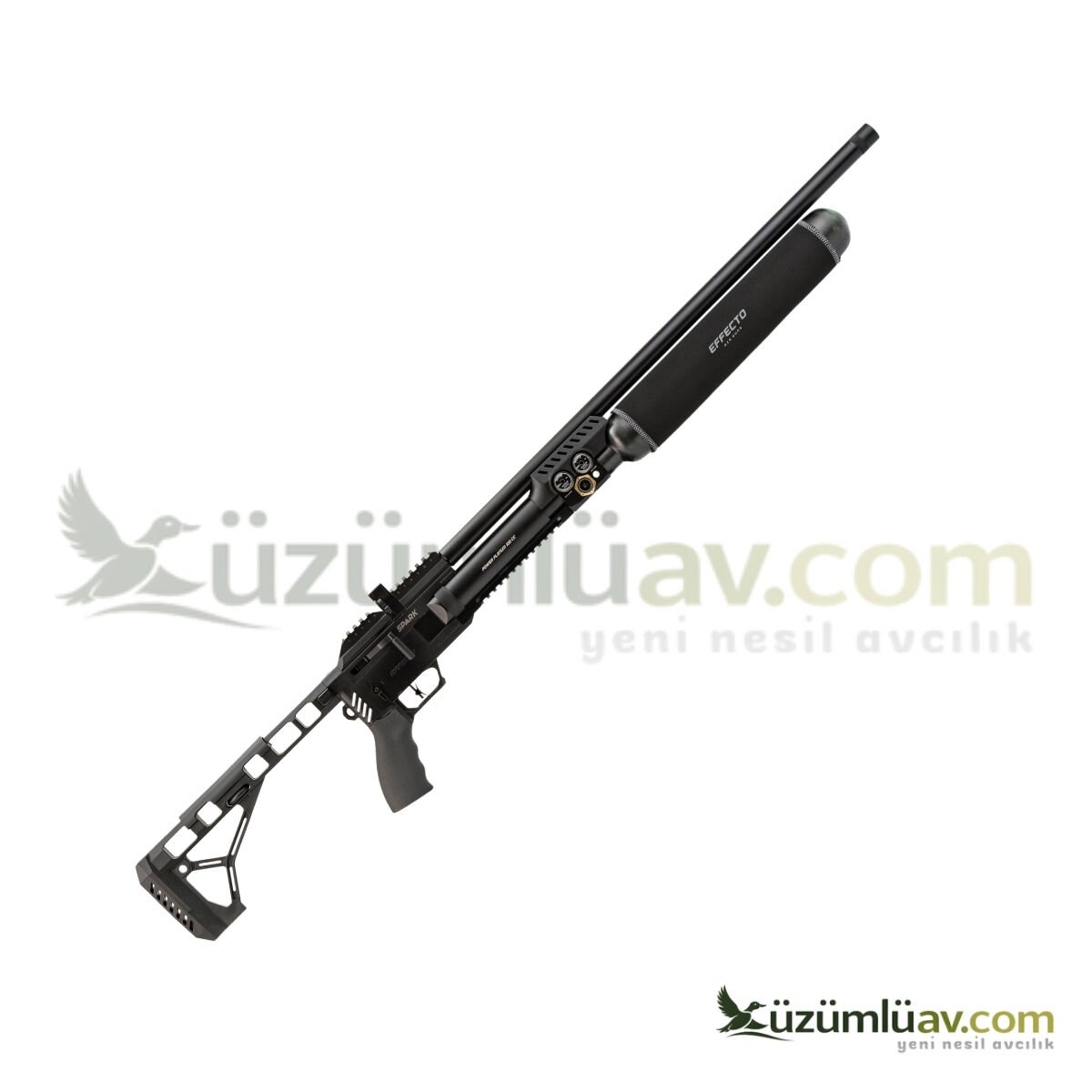 Huğlu Effecto Spark CR700 (Karbon Tüp) Pcp Havalı Tüfek - 6.35 mm