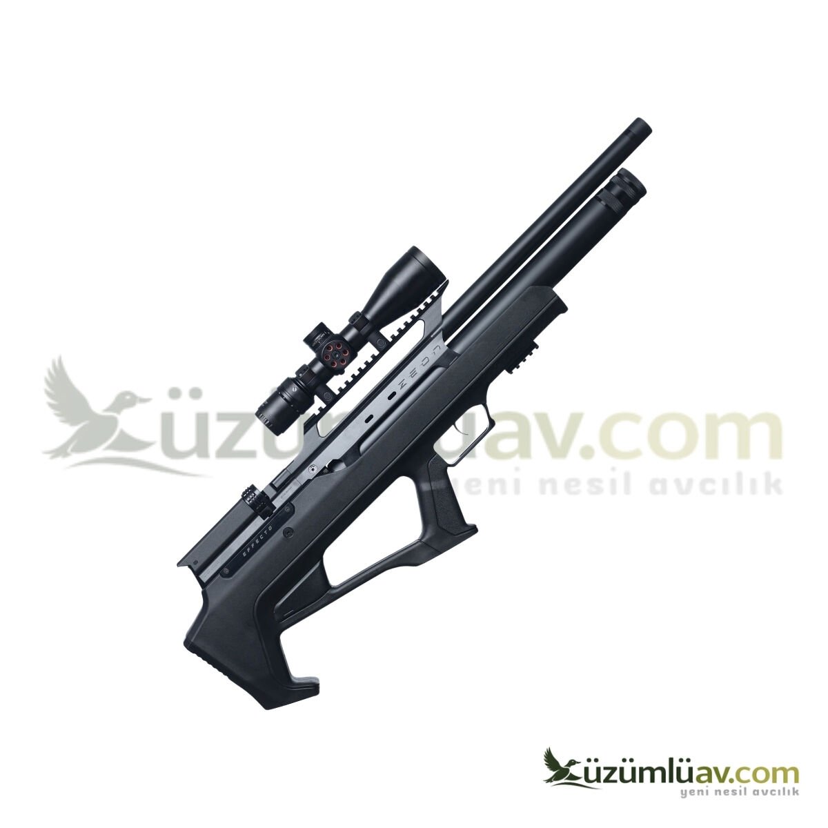 Huğlu Effecto Zeon Siyah Pcp Havalı Tüfek - 5.5 mm