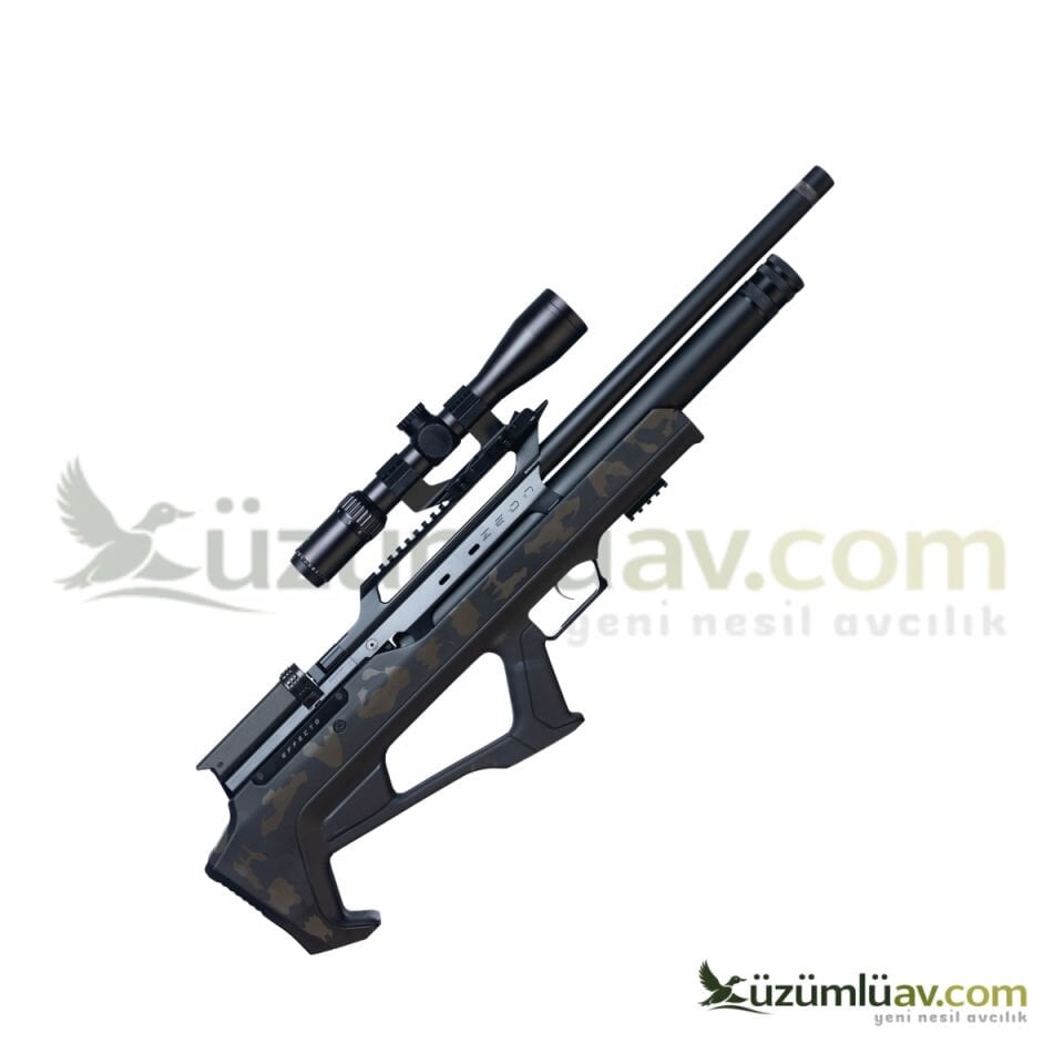 Huğlu Effecto Zeon Haki Kamuflaj LW Pcp Havalı Tüfek - 5.5 mm