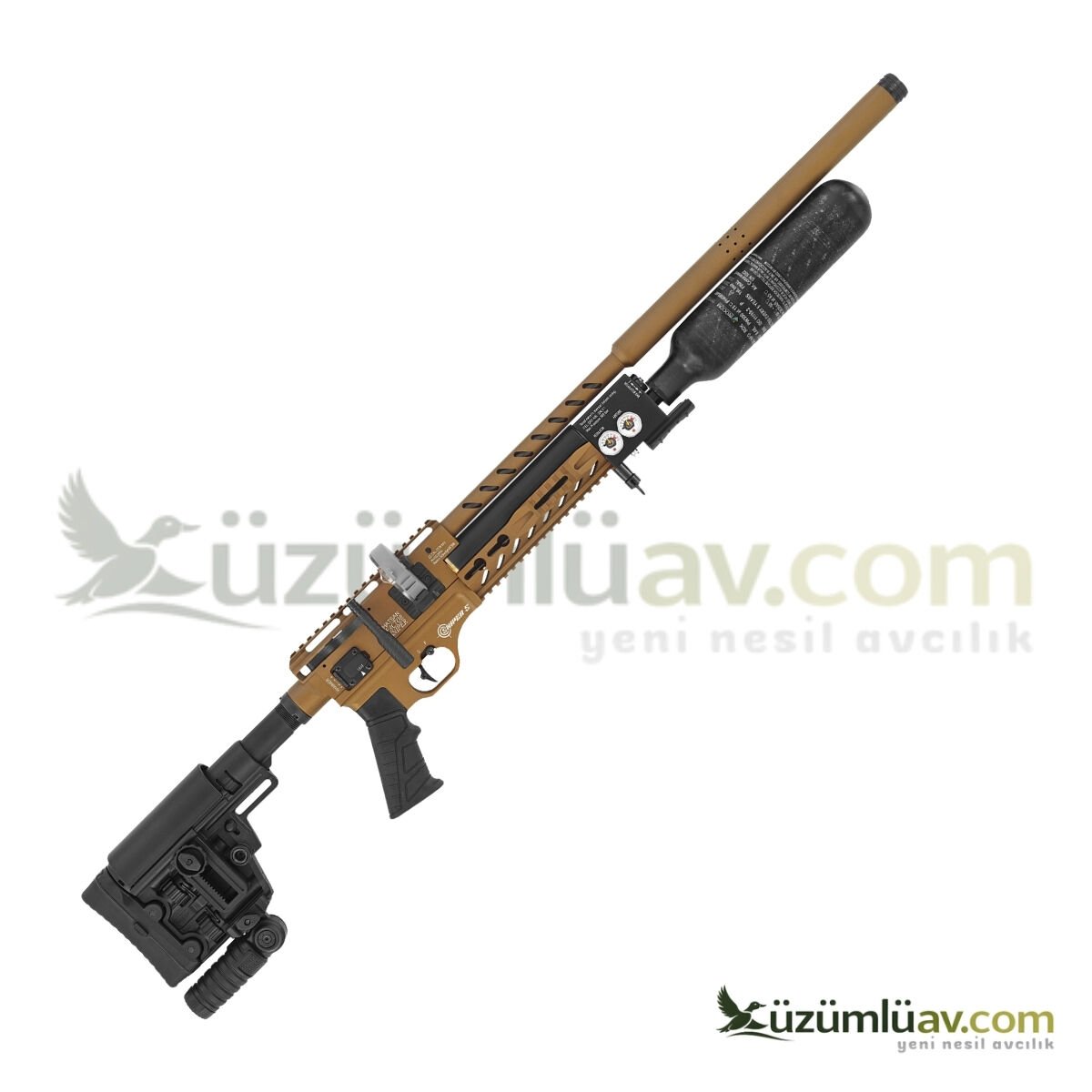 Hatsan Factor Sniper S Pcp Havalı Tüfek - FDE - 5.5 mm