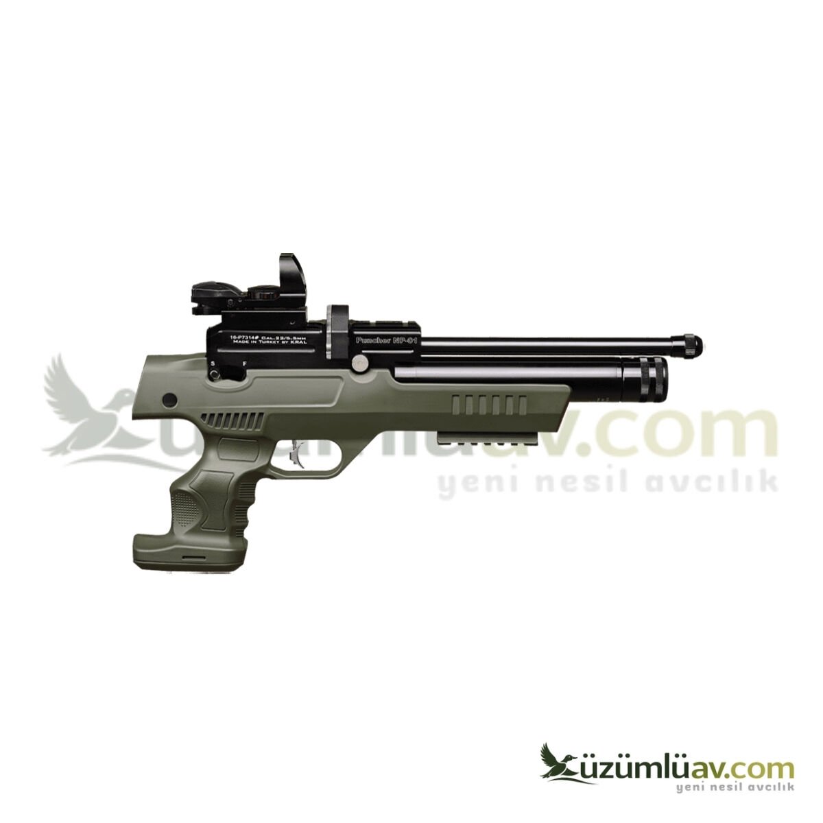 Kral Puncher NP-01 Green Pcp Havalı Tabanca - 4.5 mm