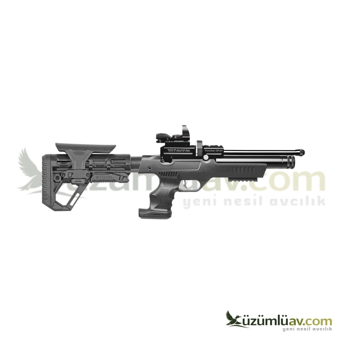 Kral Puncher NP-01 Siyah Pcp Havalı Tabanca - 5.5 mm